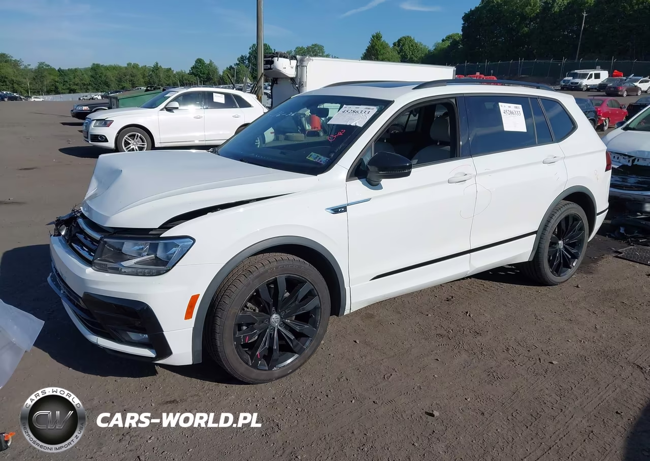 2020 Volkswagen Tiguan 2.0T Se-2.0T Se R-Line Black-2.0T Sel VIN:3VV2B7AX5LM146484 - 2