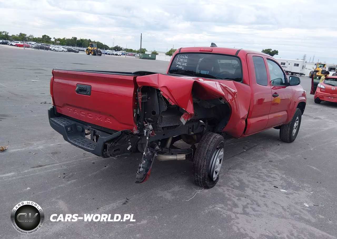 2021 Toyota Tacoma Sr VIN:3TYRX5GN9MT030395 - 4