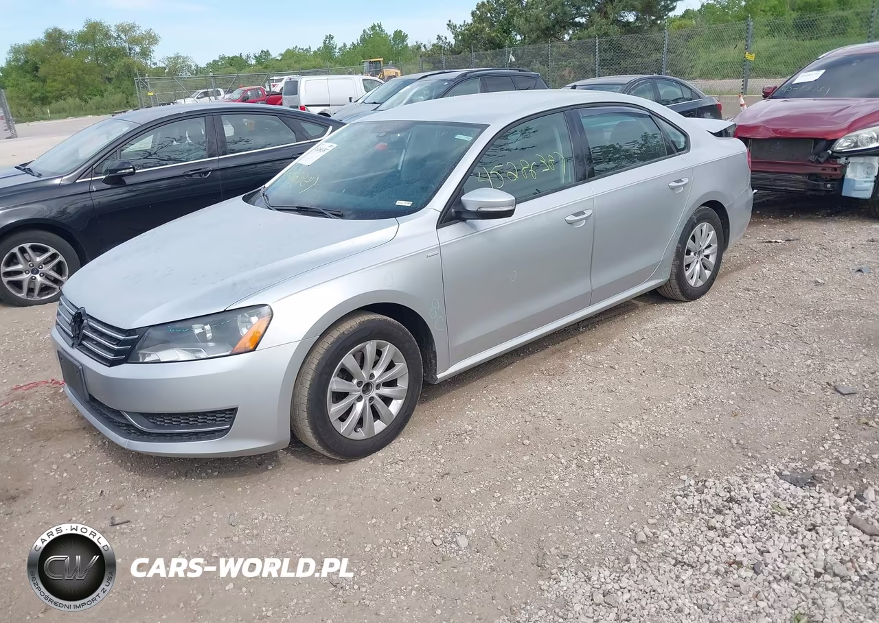 2015 Volkswagen Passat 1.8T Wolfsburg Edition VIN:1VWAT7A34FC076578 - 2