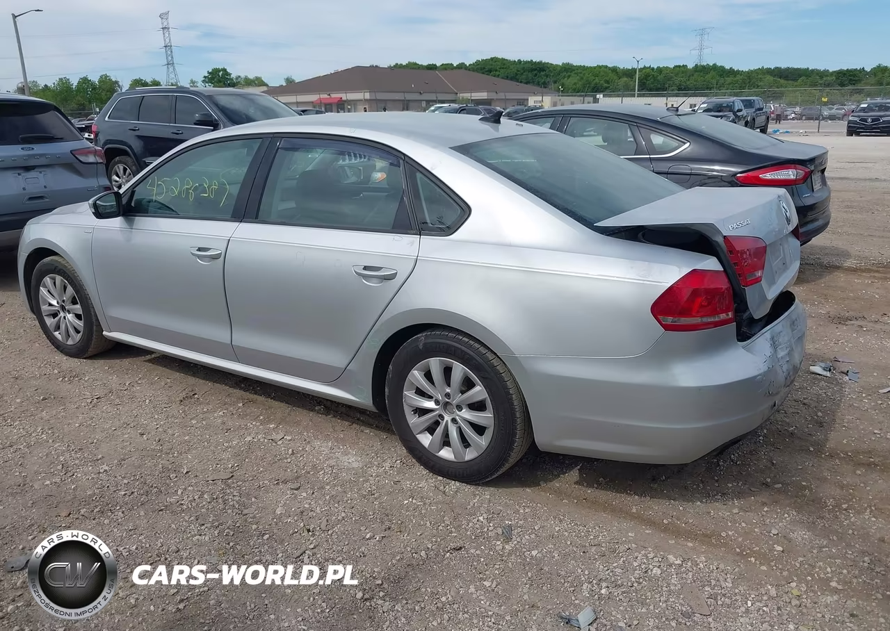 2015 Volkswagen Passat 1.8T Wolfsburg Edition VIN:1VWAT7A34FC076578 - 3