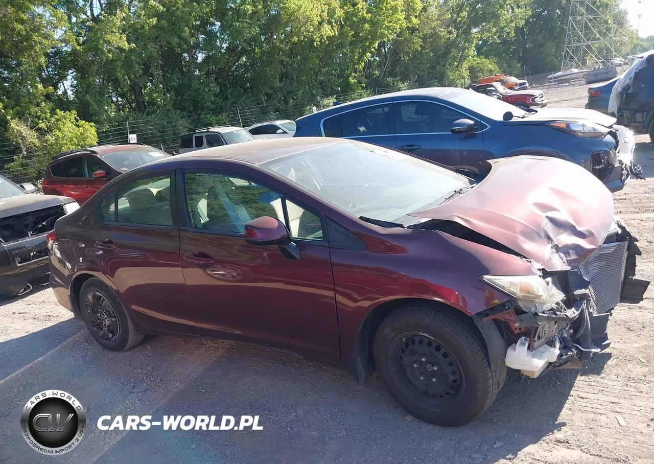 2013 Honda Civic Lx VIN:19XFB2F5XDE052137 - 13