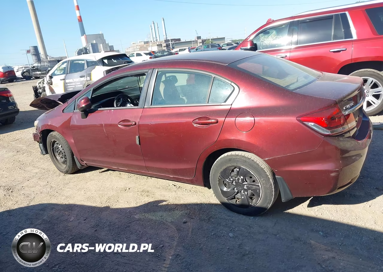 2013 Honda Civic Lx VIN:19XFB2F5XDE052137 - 14