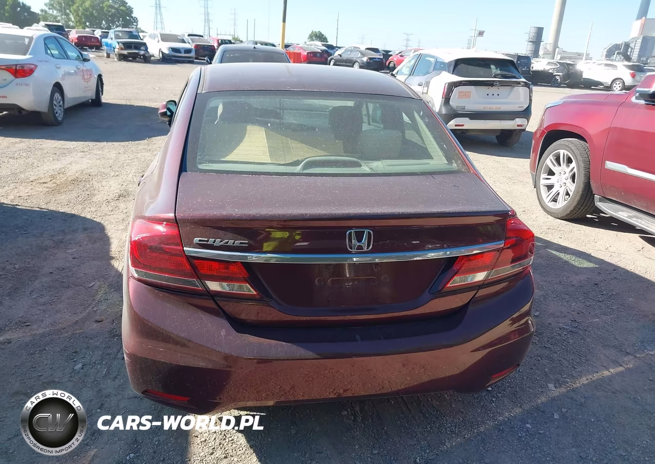 2013 Honda Civic Lx VIN:19XFB2F5XDE052137 - 16