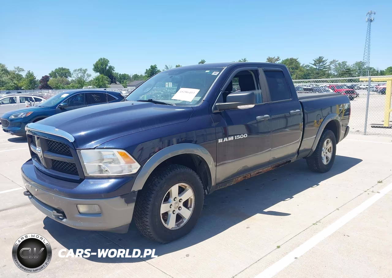 2012 Ram 1500 Slt VIN:1C6RD7GP3CS267401 - 2