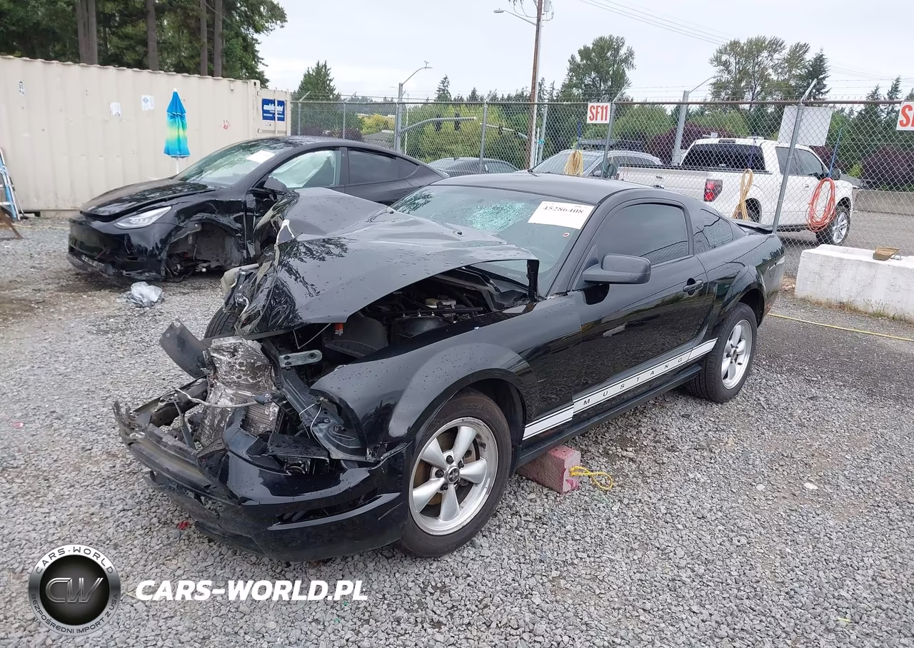 2007 Ford Mustang V6 Deluxe-V6 Premium VIN:1ZVFT80N775308627 - 2