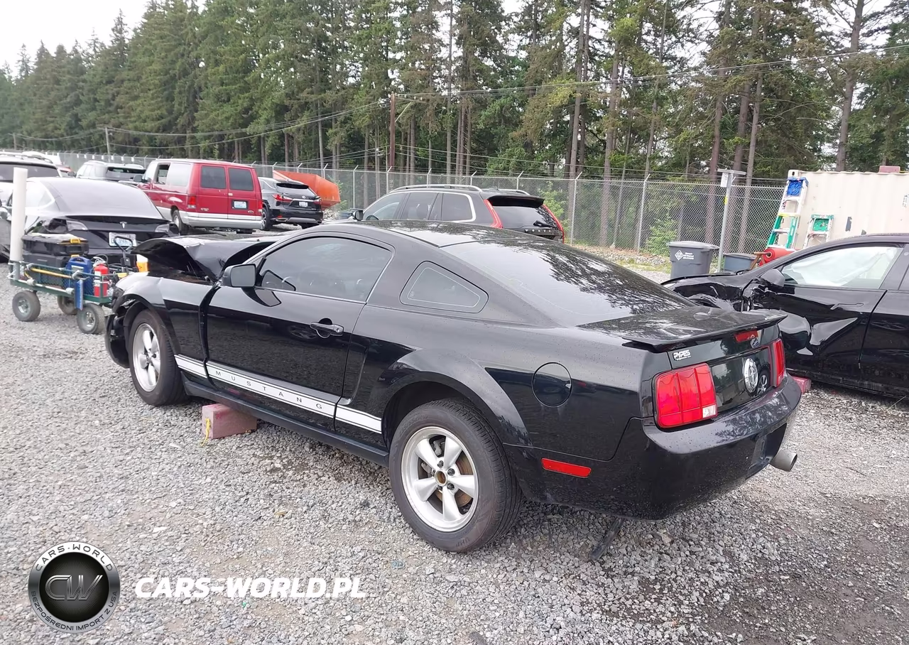 2007 Ford Mustang V6 Deluxe-V6 Premium VIN:1ZVFT80N775308627 - 3
