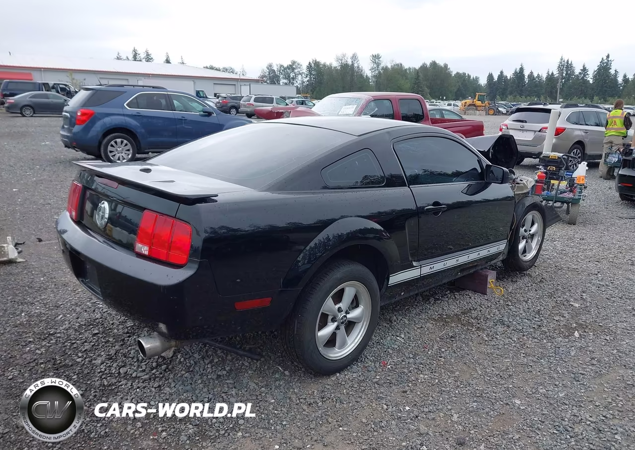 2007 Ford Mustang V6 Deluxe-V6 Premium VIN:1ZVFT80N775308627 - 4