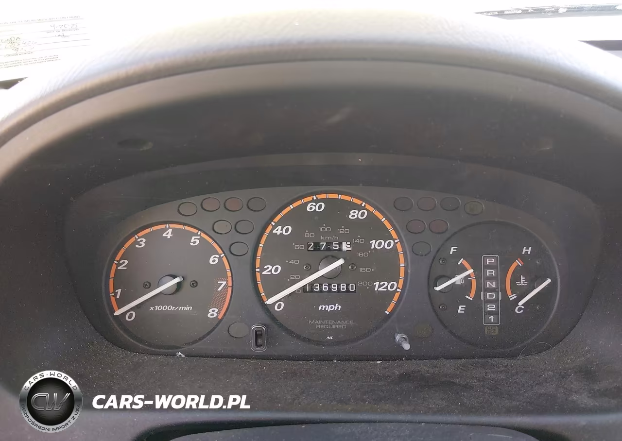 2000 Honda Cr-V Lx VIN:JHLRD1849YC008426 - 7