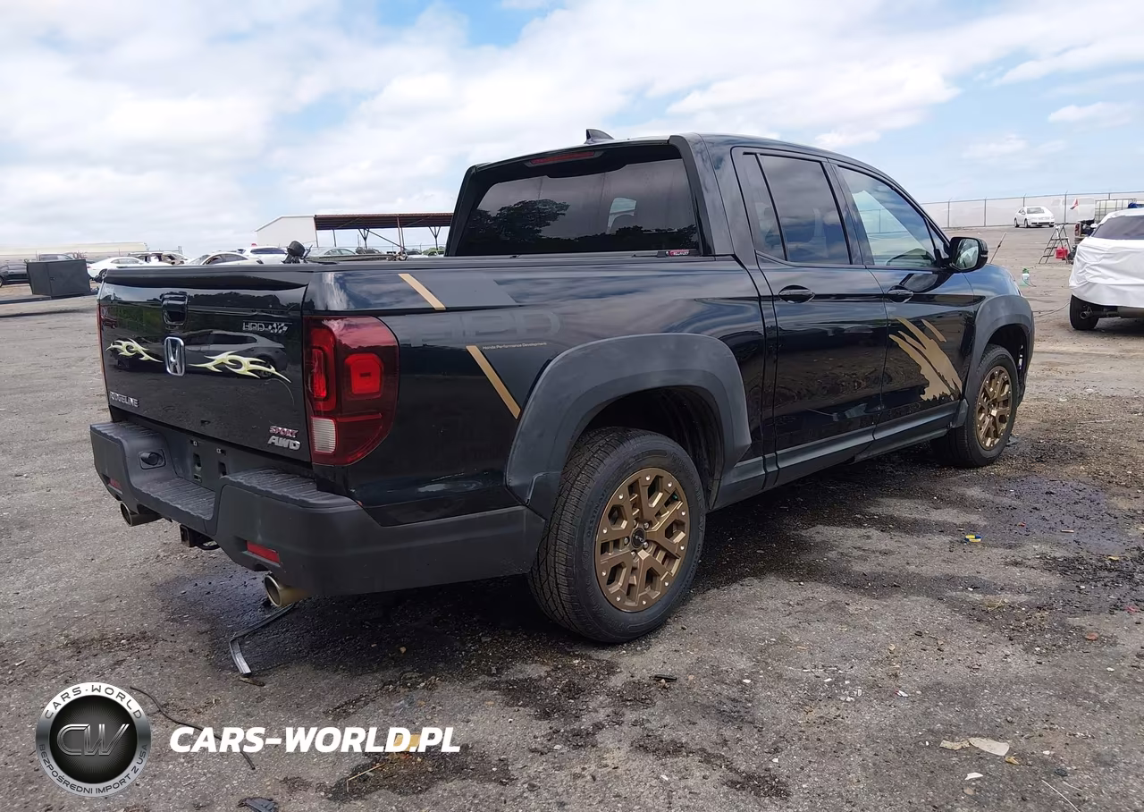 2021 Honda Ridgeline Awd Sport VIN:5FPYK3F15MB002503 - 4