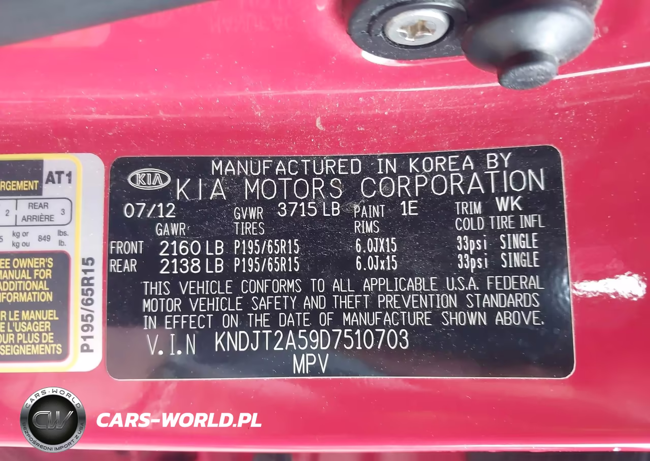 2013 Kia Soul VIN:KNDJT2A59D7510703 - 9