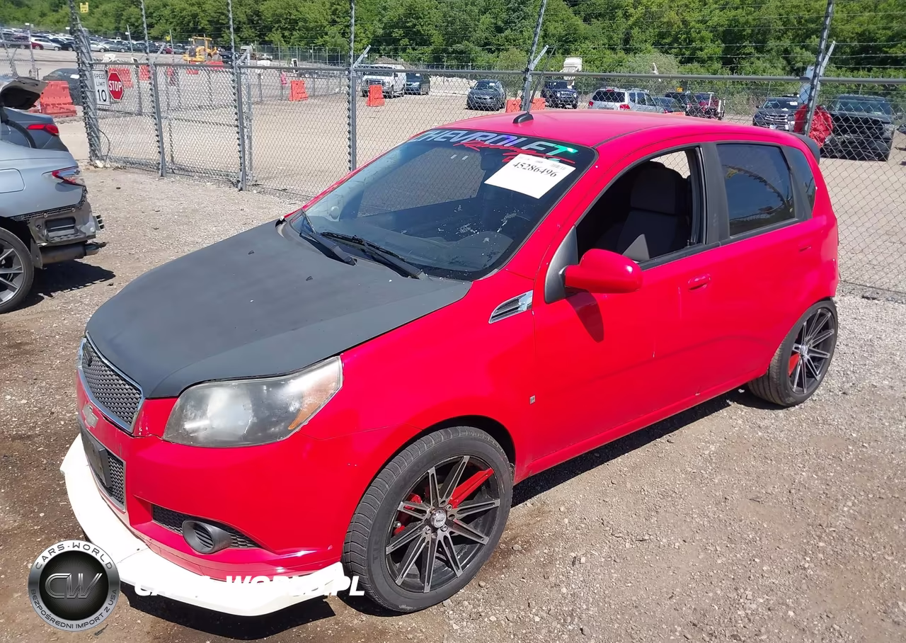 2009 Chevrolet Aveo Lt VIN:KL1TD66E79B332064 - 2
