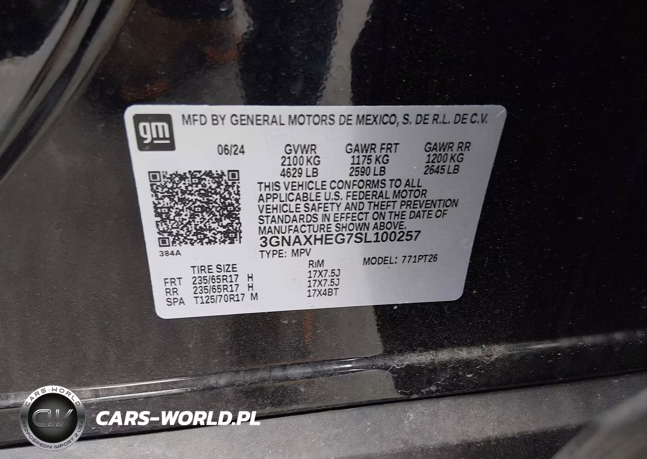 2025 Chevrolet Equinox Fwd Lt VIN:3GNAXHEG7SL100257 - 9