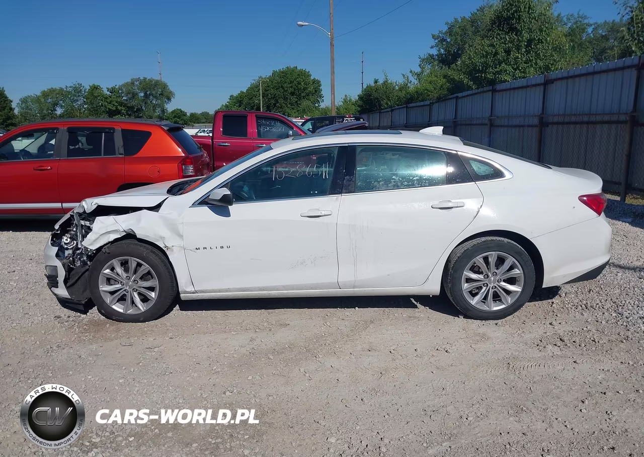 2022 Chevrolet Malibu Fwd Lt VIN:1G1ZD5ST9NF127293 - 14