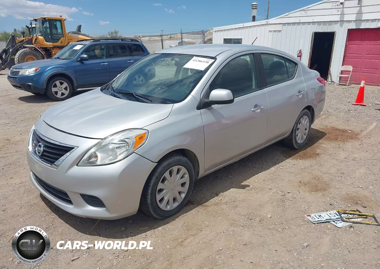 2012 Nissan Versa 1.6 Sv VIN:3N1CN7AP8CL907107 - 2