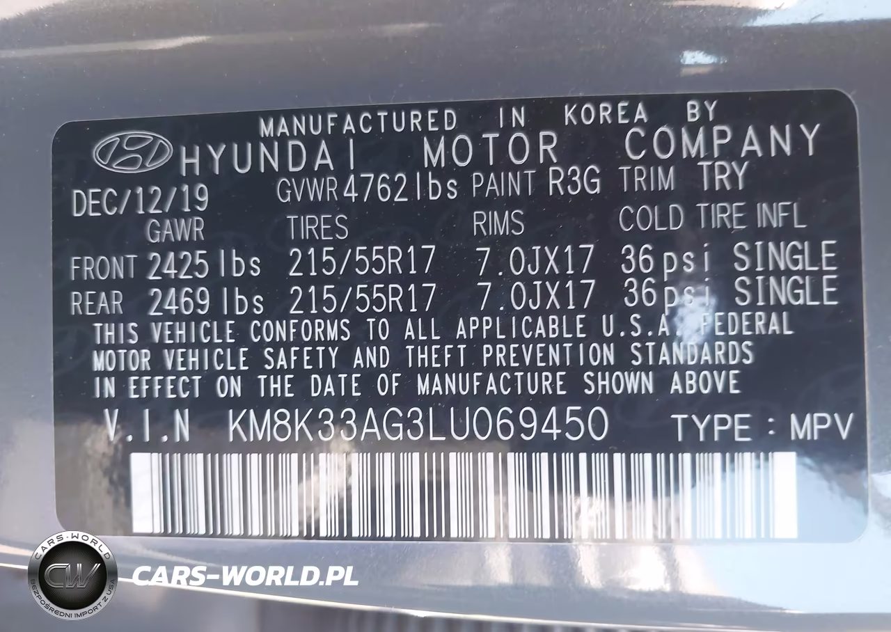 2020 Hyundai Kona Electric Limited VIN:KM8K33AG3LU069450 - 9
