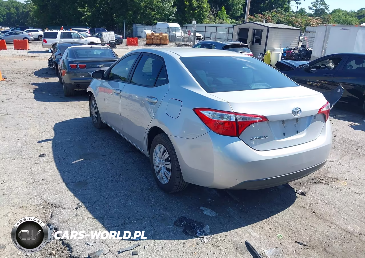 2015 Toyota Corolla L VIN:2T1BURHE1FC259547 - 3