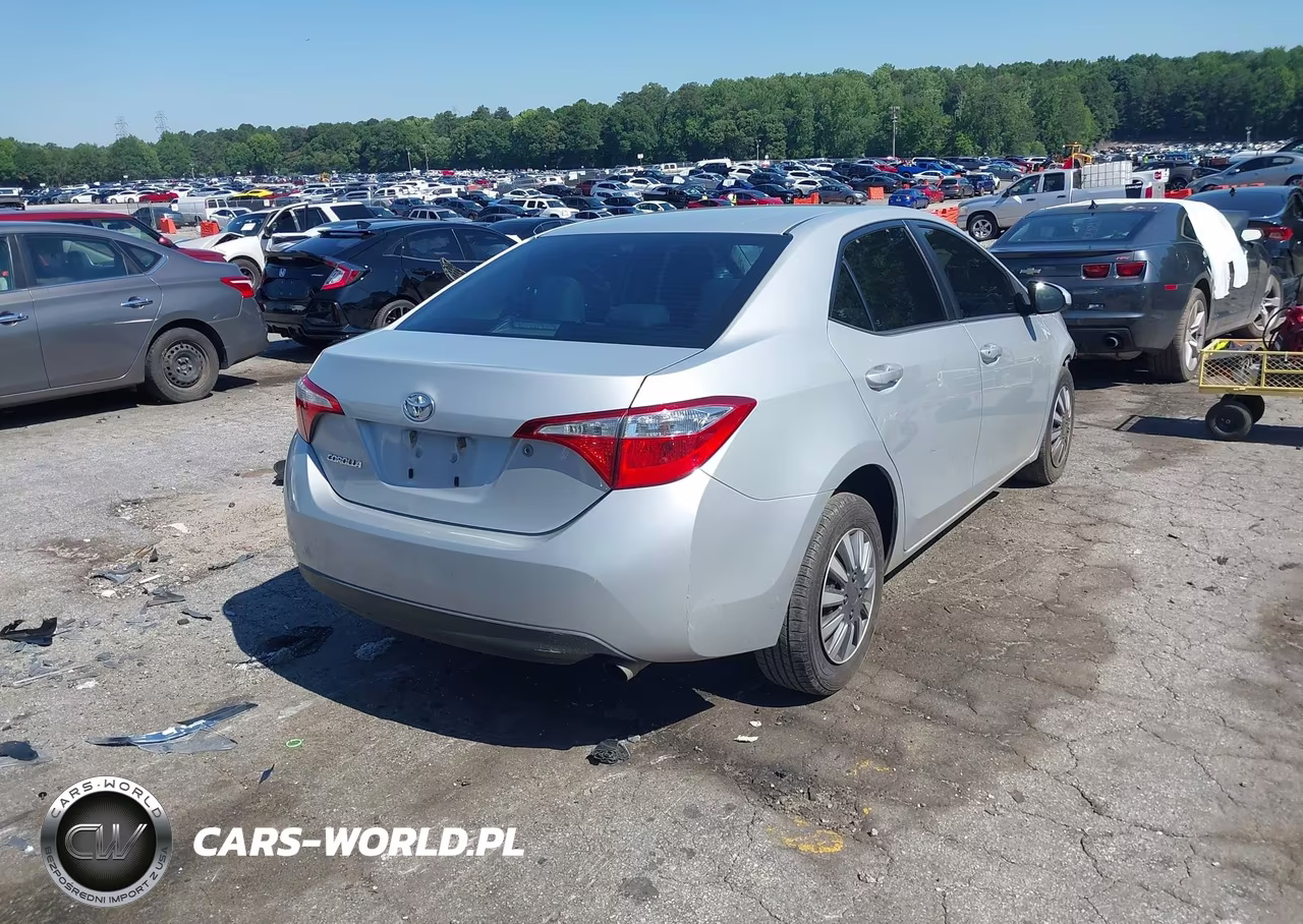 2015 Toyota Corolla L VIN:2T1BURHE1FC259547 - 4