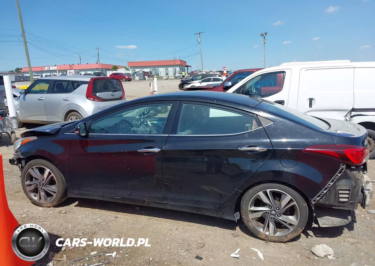 2015 Hyundai Elantra Limited VIN:KMHDH4AE9FU382652 - 14