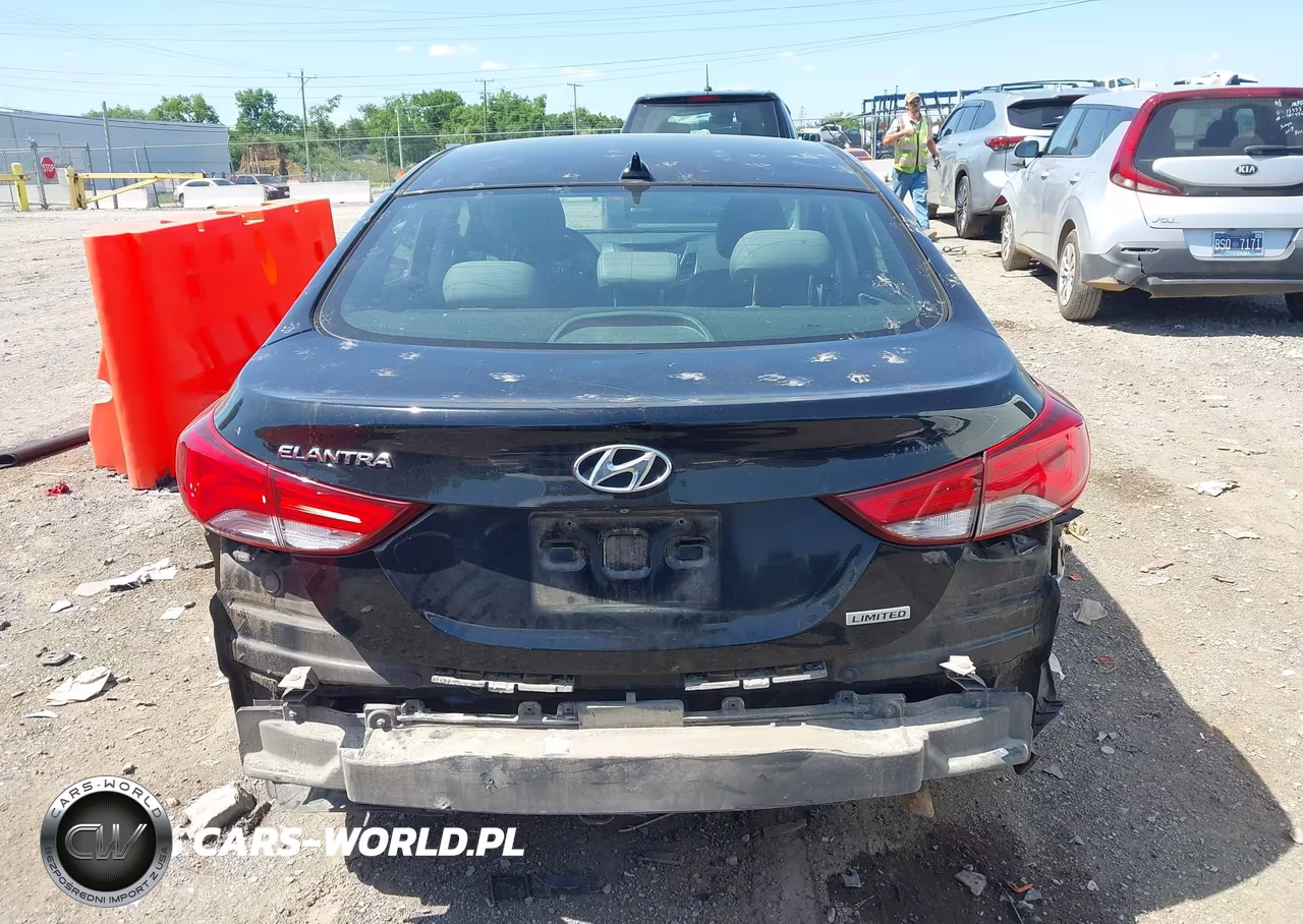 2015 Hyundai Elantra Limited VIN:KMHDH4AE9FU382652 - 16