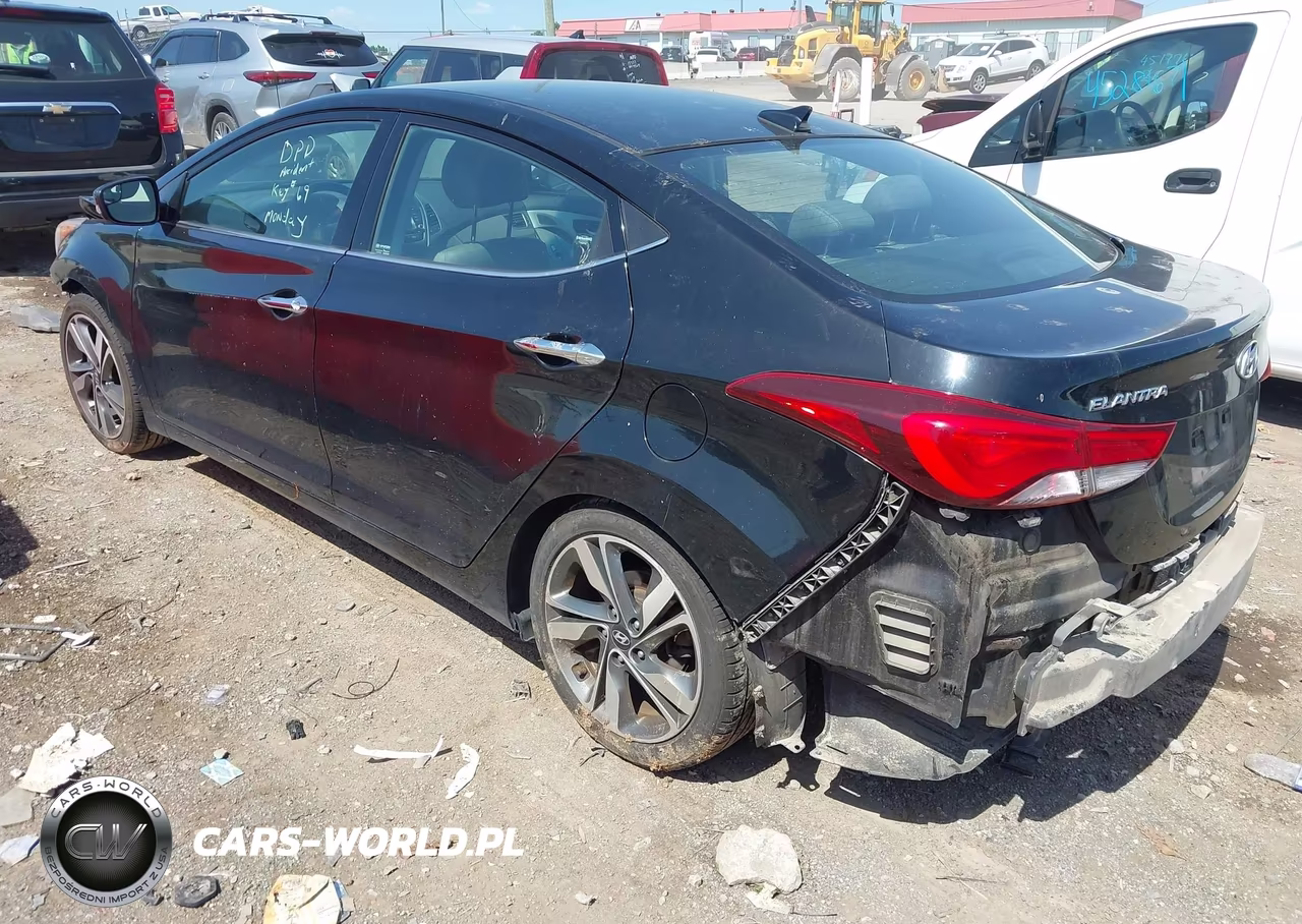 2015 Hyundai Elantra Limited VIN:KMHDH4AE9FU382652 - 3