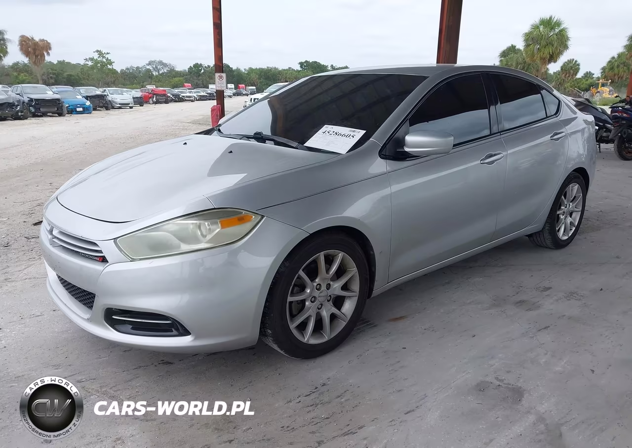 2013 Dodge Dart Sxt VIN:1C3CDFBH3DD153272 - 2