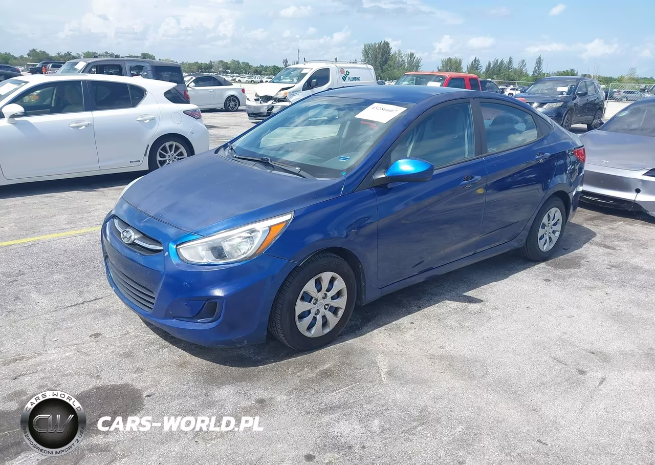 2017 Hyundai Accent Se VIN:KMHCT4AEXHU311540 - 2