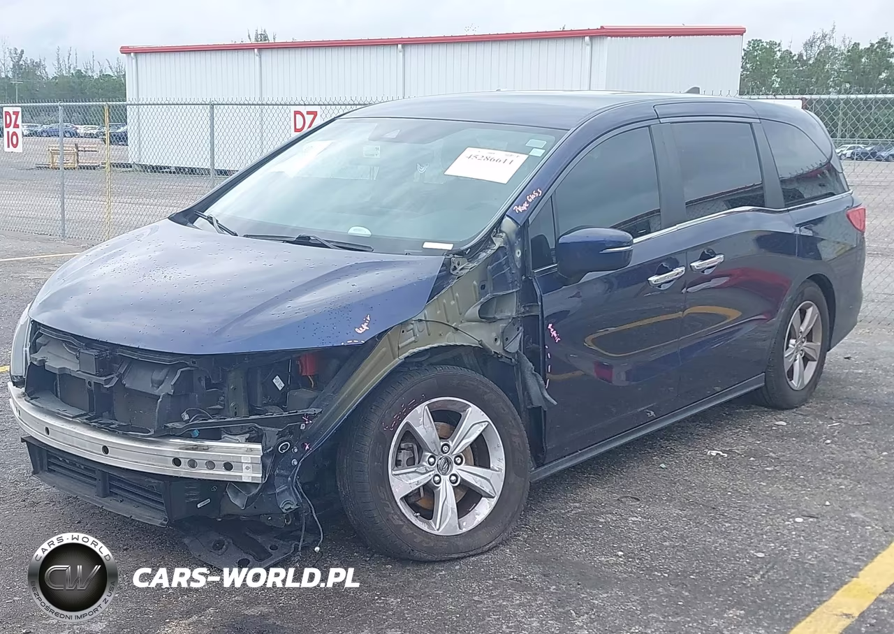 2019 Honda Odyssey Ex VIN:5FNRL6H59KB112883 - 2