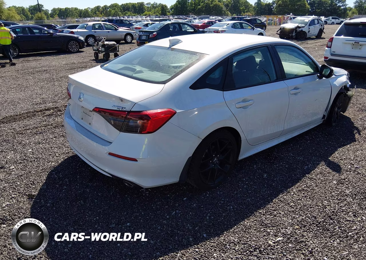 2022 Honda Civic Sport VIN:2HGFE2F53NH514861 - 4