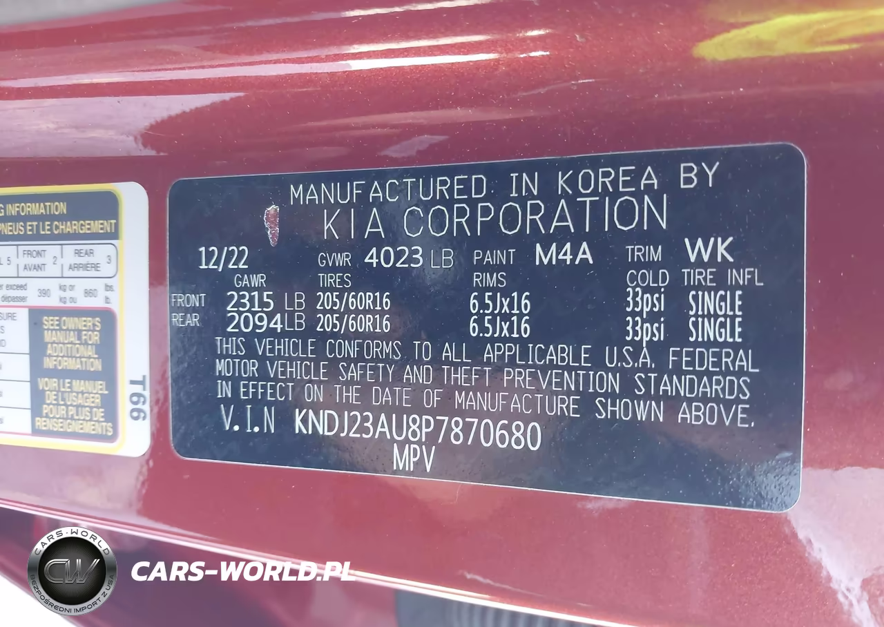 2023 Kia Soul Lx VIN:KNDJ23AU8P7870680 - 9