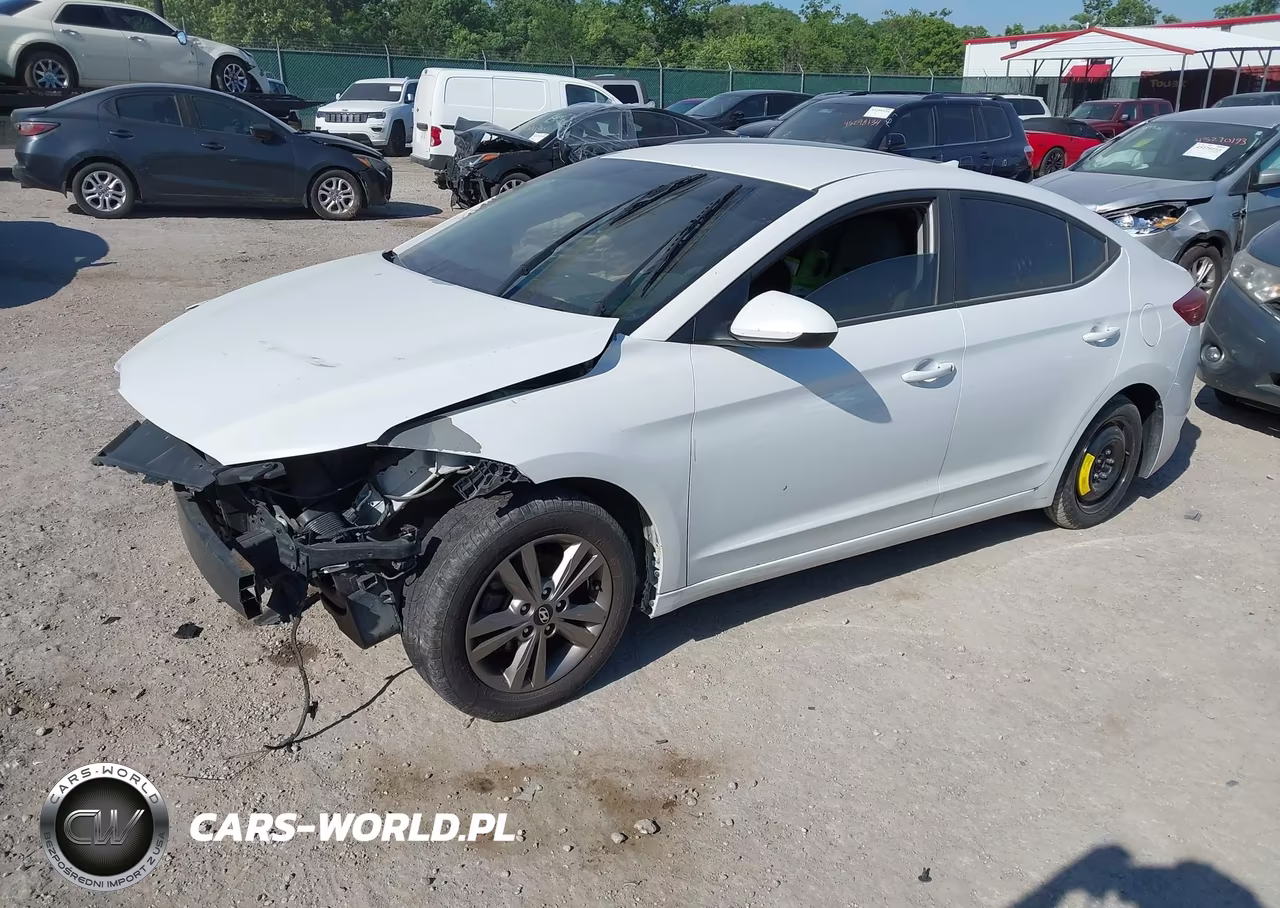 2017 Hyundai Elantra Se VIN:5NPD84LF6HH116481 - 2