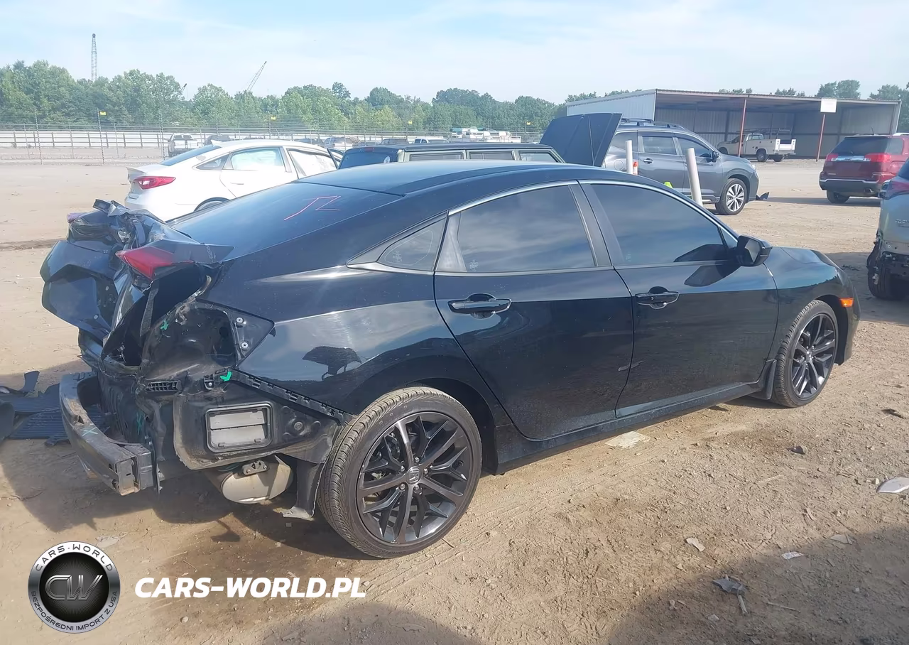 2020 Honda Civic Sport VIN:19XFC2F82LE003603 - 4