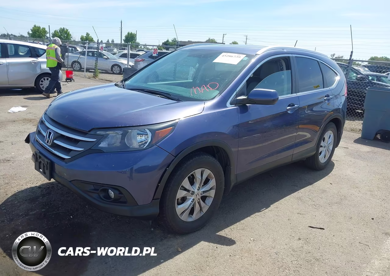2013 Honda Cr-V Ex-L VIN:5J6RM4H79DL052326 - 2