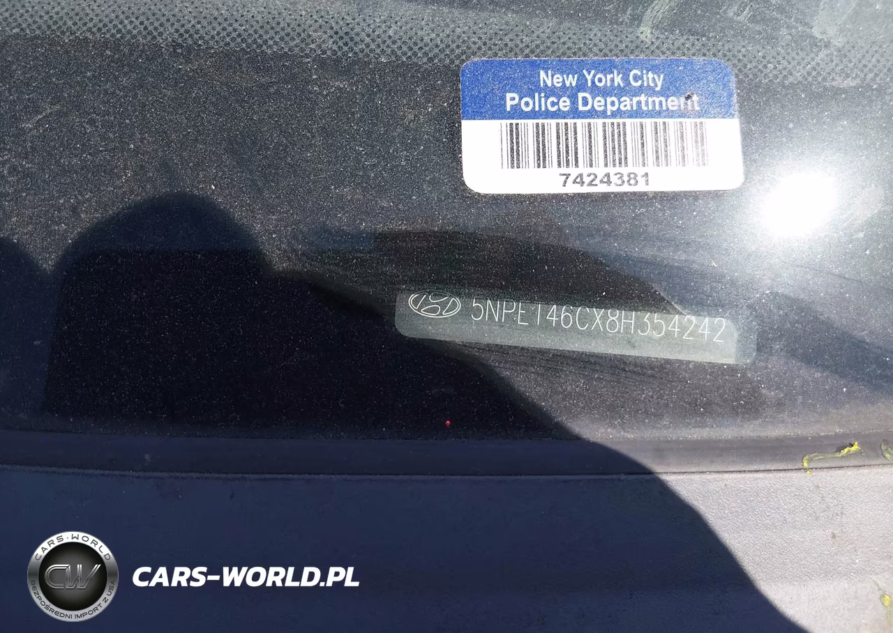 2008 Hyundai Sonata Gls VIN:5NPET46CX8H354242 - 11