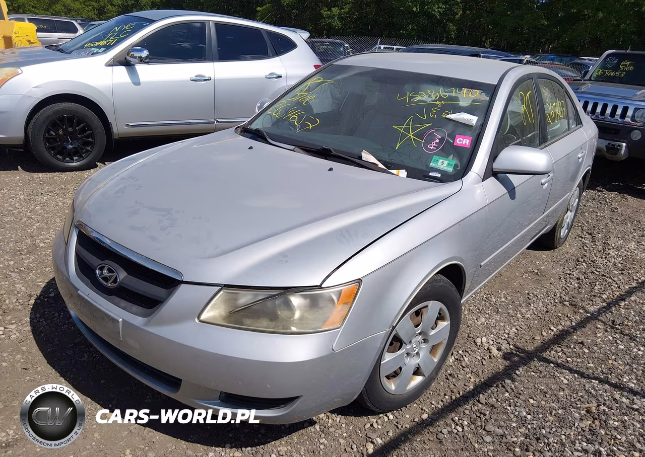 2008 Hyundai Sonata Gls VIN:5NPET46CX8H354242 - 2