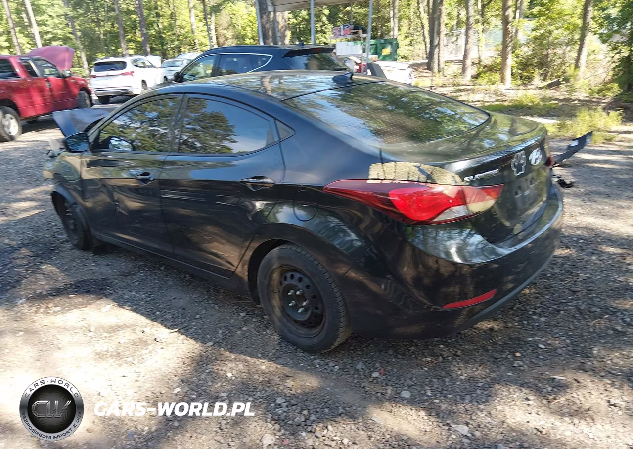 2016 Hyundai Elantra Se VIN:5NPDH4AE5GH669874 - 3