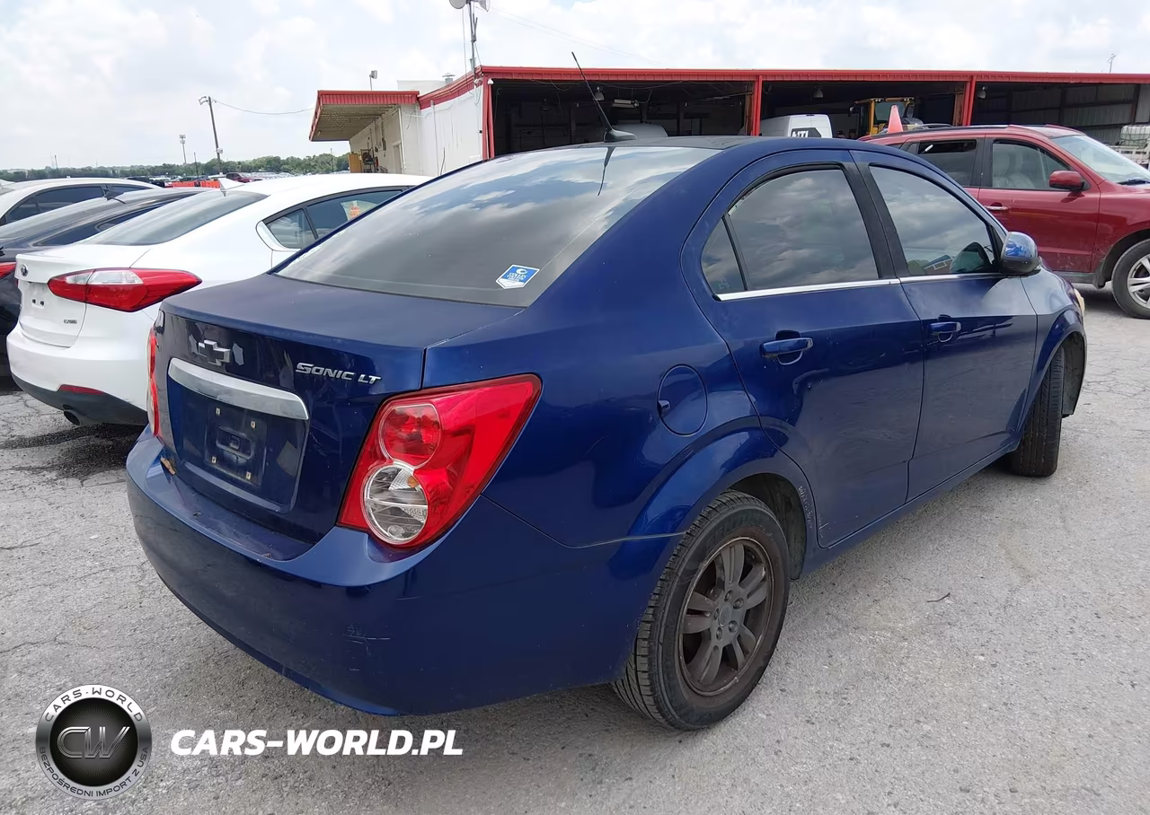 2013 Chevrolet Sonic Lt Auto VIN:1G1JC5SH6D4242620 - 4