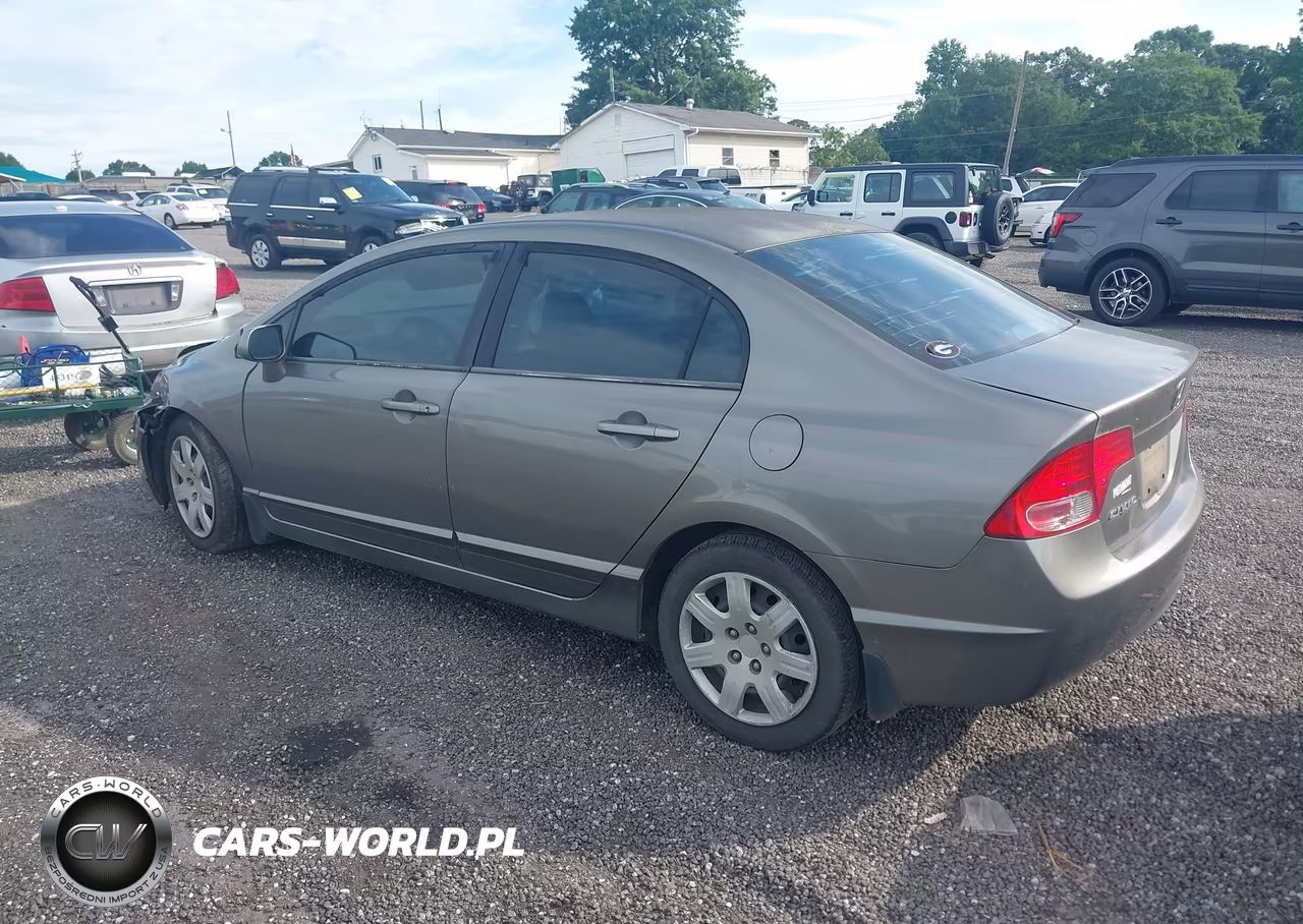 2007 Honda Civic Lx VIN:1HGFA16507L006584 - 3