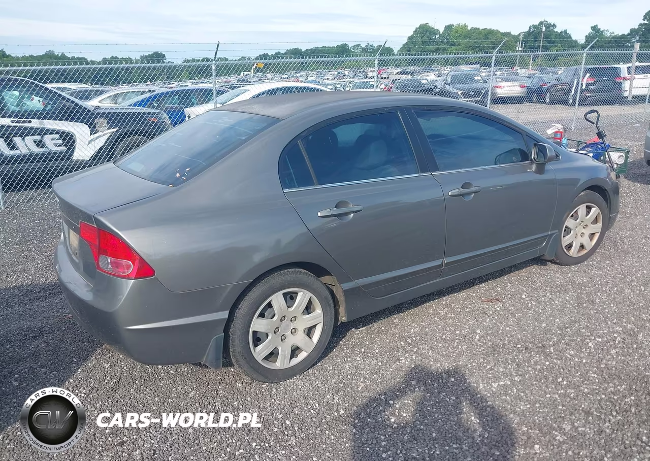 2007 Honda Civic Lx VIN:1HGFA16507L006584 - 4