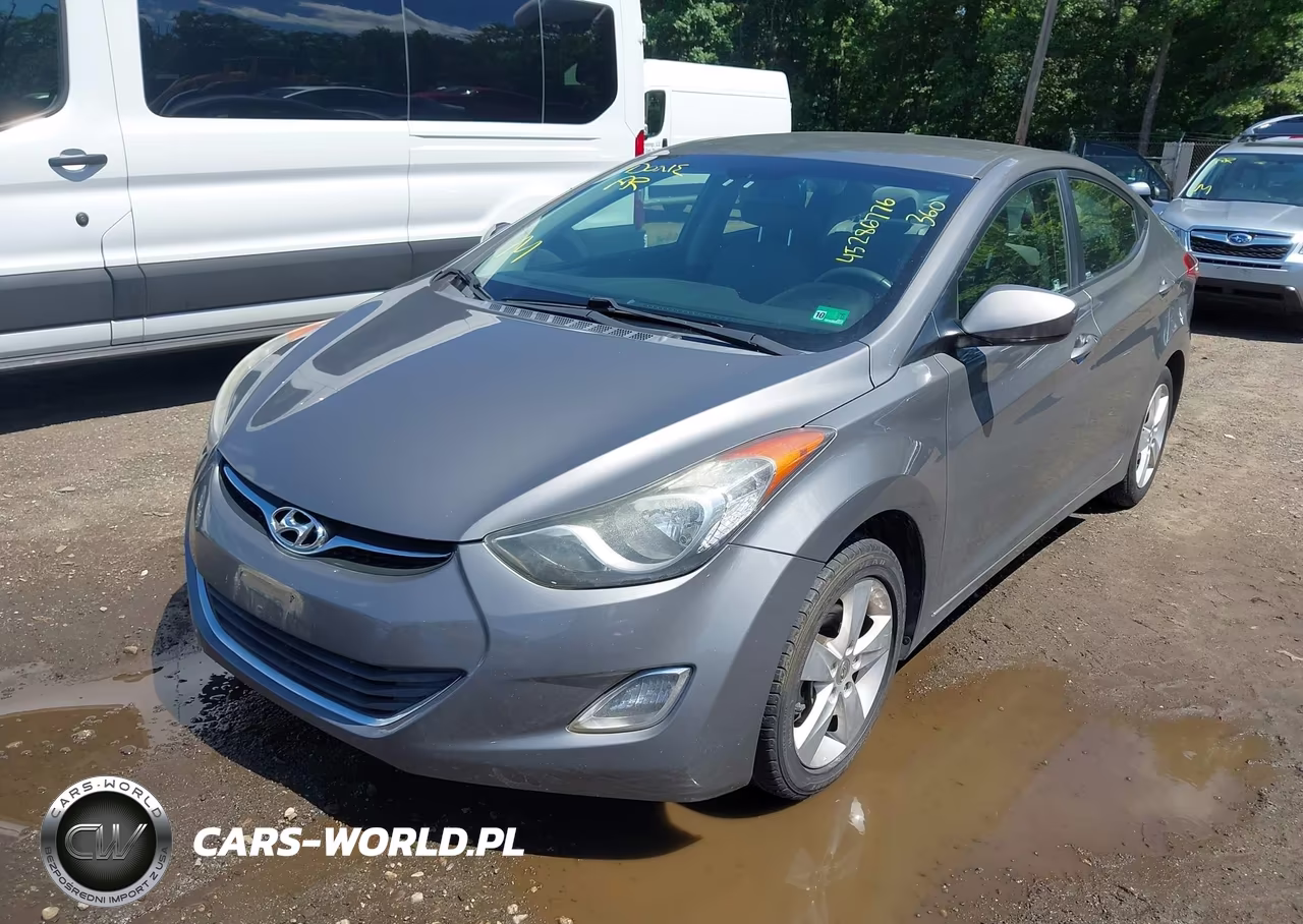 2013 Hyundai Elantra Gls VIN:5NPDH4AE4DH348856 - 2