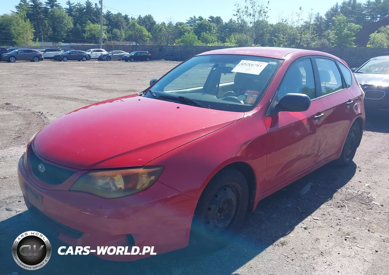 2008 Subaru Impreza Wagon (Natl) I VIN:JF1GH61668H818364 - 2