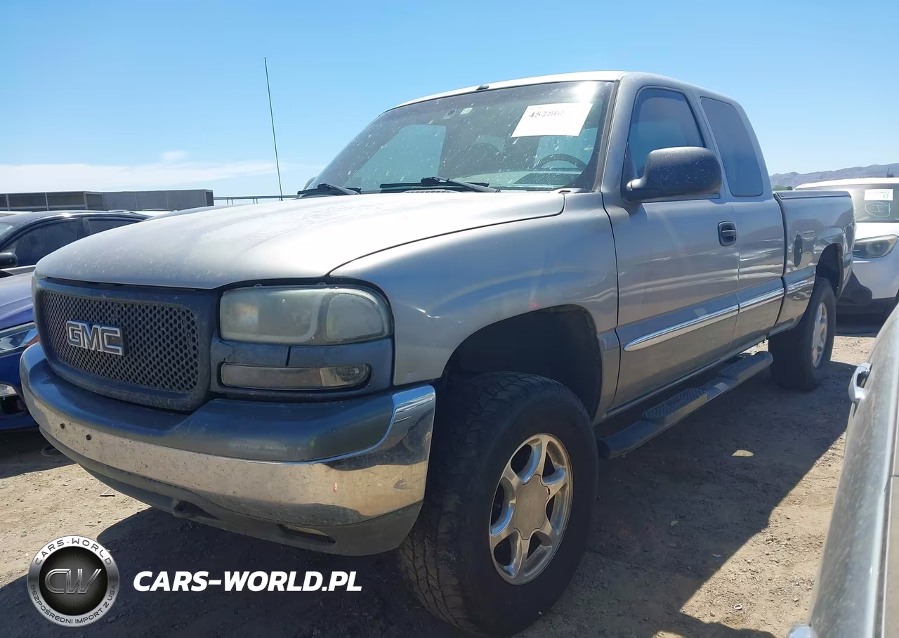 2000 GMC Sierra 1500 Sle VIN:2GTEC19V2Y1231953 - 2