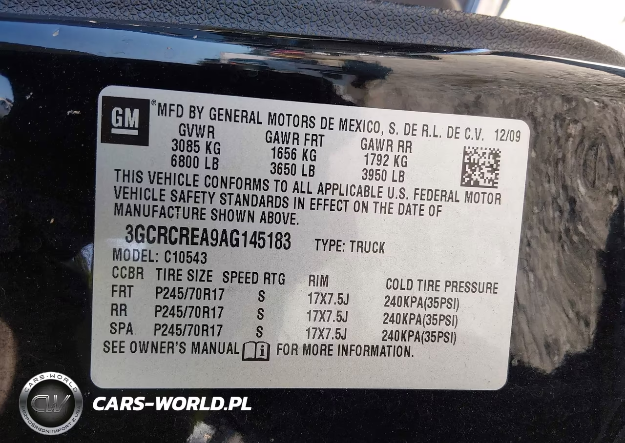 2010 Chevrolet Silverado 1500 Ls VIN:3GCRCREA9AG145183 - 9