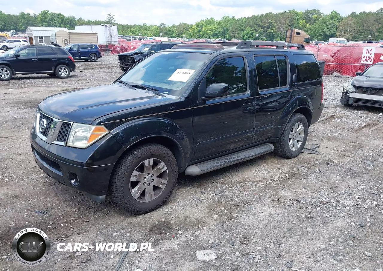 2007 Nissan Pathfinder Le VIN:5N1AR18U57C622265 - 2