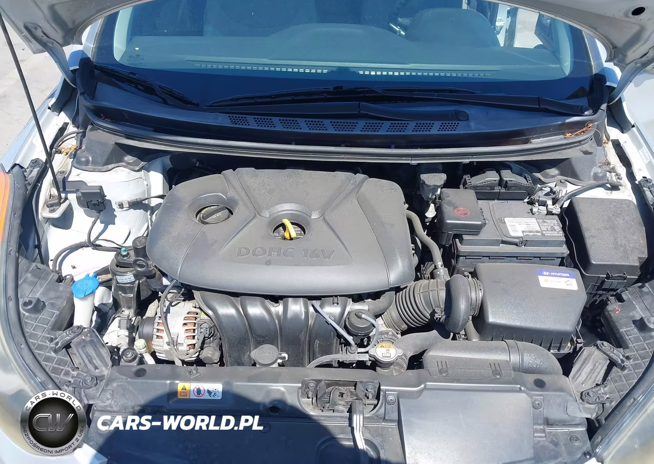 2013 Hyundai Elantra Gls VIN:KMHDH4AE6DU805720 - 10