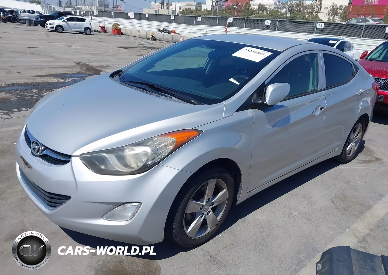 2013 Hyundai Elantra Gls VIN:KMHDH4AE6DU805720 - 2