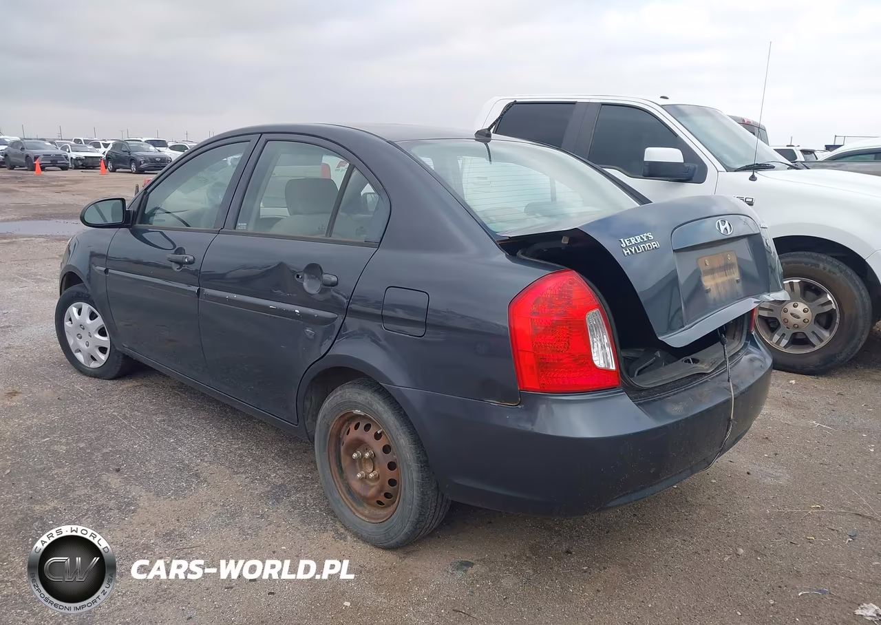 2009 Hyundai Accent Gls VIN:KMHCN46C99U383235 - 3