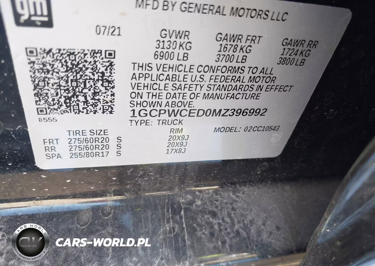 2021 Chevrolet Silverado C1500 Lt VIN:1GCPWCED0MZ396992 - 9