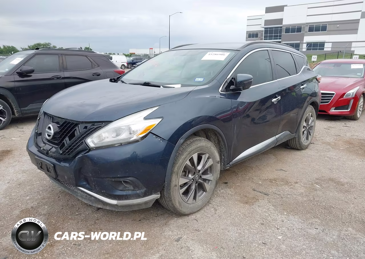 2016 Nissan Murano Sv VIN:5N1AZ2MG0GN128857 - 2