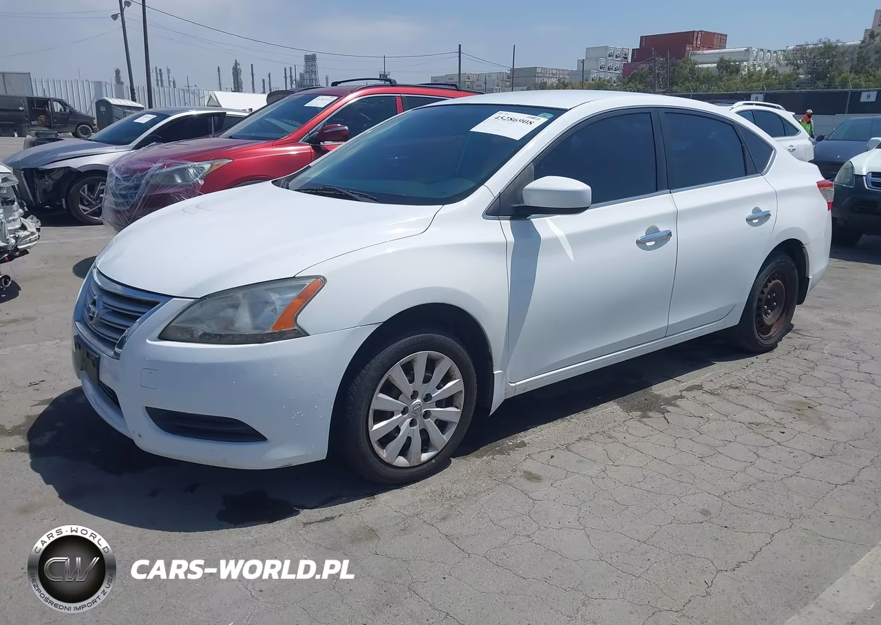 2015 Nissan Sentra S VIN:3N1AB7APXFY283737 - 2