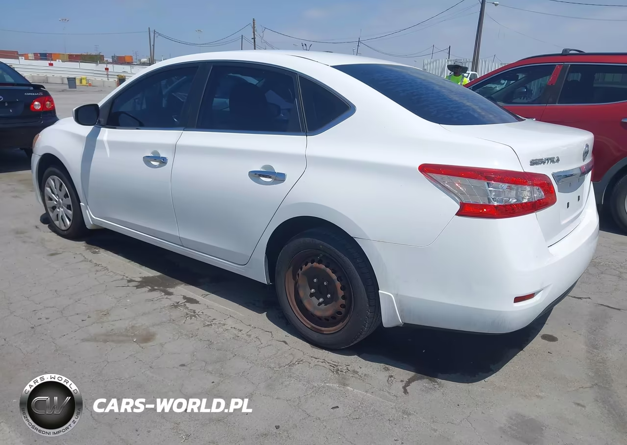 2015 Nissan Sentra S VIN:3N1AB7APXFY283737 - 3